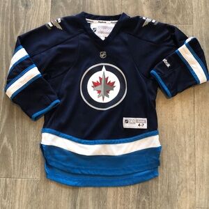 Reebok Jets Jersey size youth child 4-7